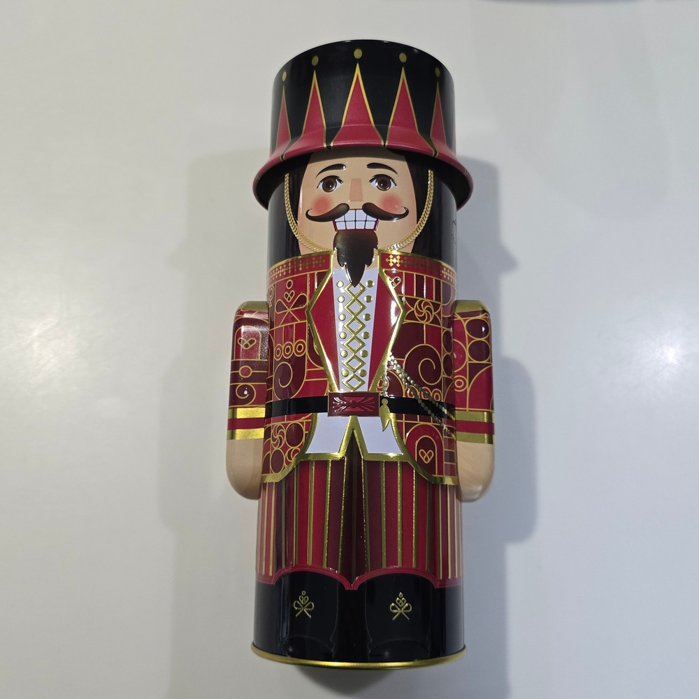 Bonnie & Pop Nutcracker Soldier Tins Set of 3 Red Green Blue Holiday Decor - Picture 2 of 8